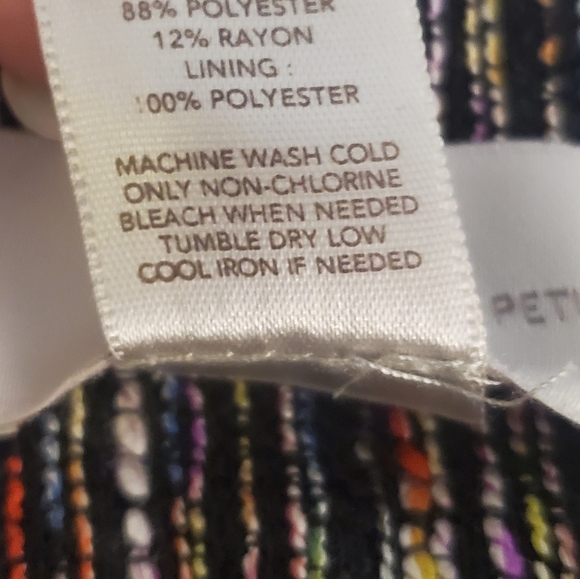 Ann Taylor Loft Woven Skirt Petite Size 2 - Picture 8 of 10